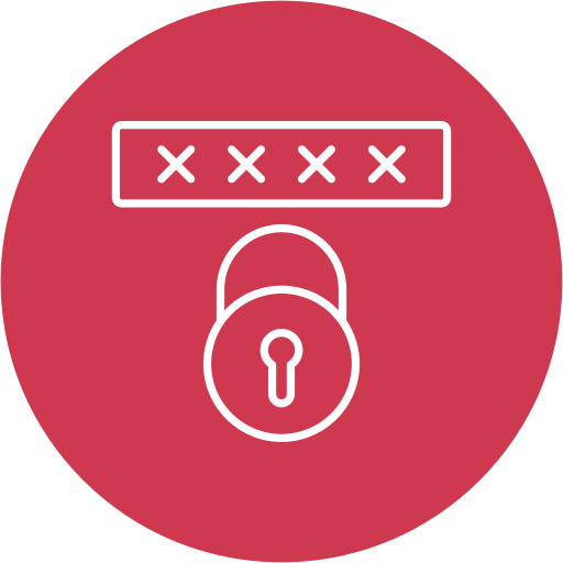 Security Code Generic color fill icon