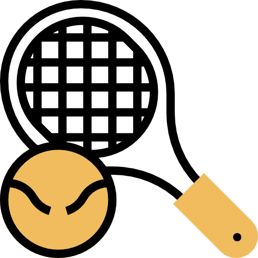 rakieta tenisowa Meticulous Yellow shadow ikona