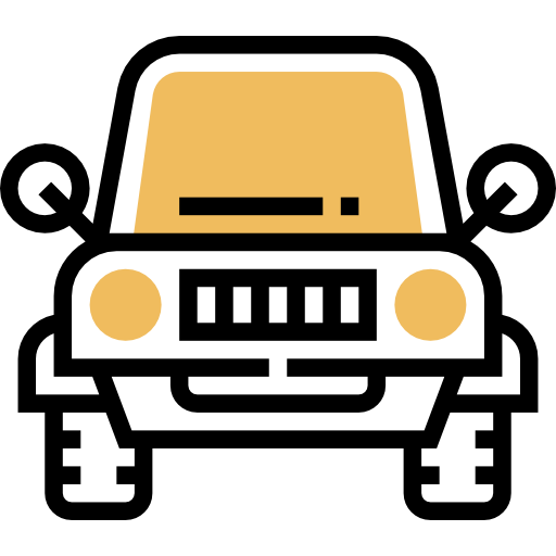 自動車 Meticulous Yellow shadow icon