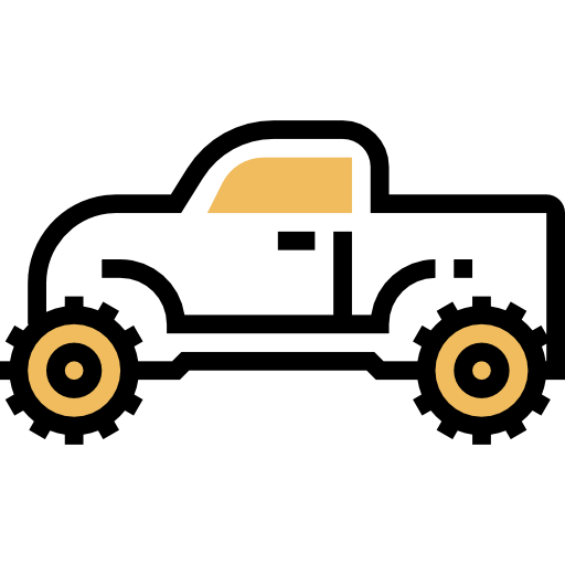 monster truck Meticulous Yellow shadow icon