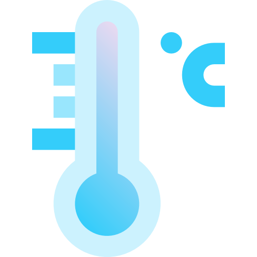 thermometer Fatima Blue icoon