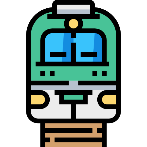 Train Meticulous Lineal Color icon