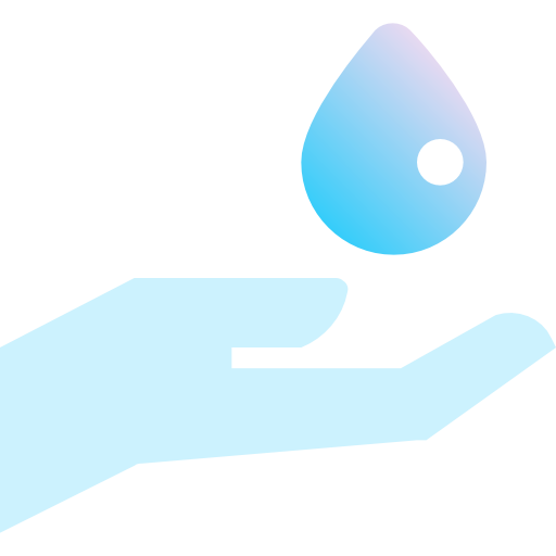 lavarse las manos Fatima Blue icono