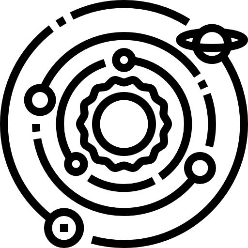 태양계 Meticulous Line icon
