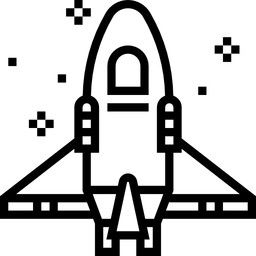 우주선 Meticulous Line icon