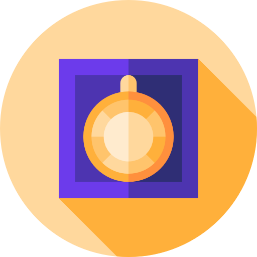 Awards Flat Circular Flat icon