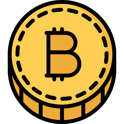ビットコイン Coloring Color icon
