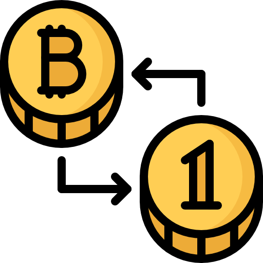 Bitcoin Coloring Color icon