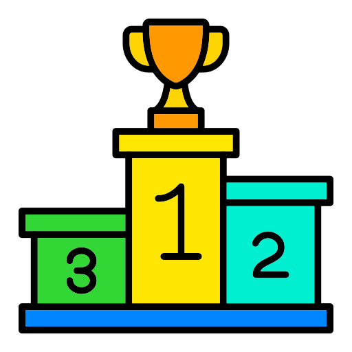 Podium Generic color lineal-color icon