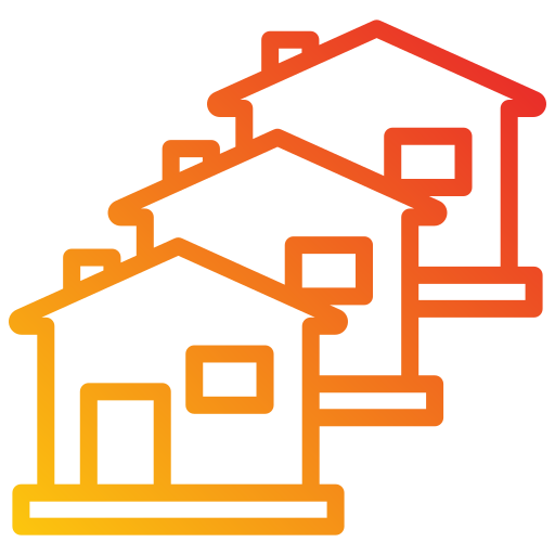 Housing Generic gradient outline icon