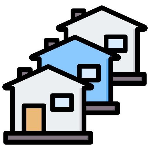 mieszkania Generic color lineal-color ikona