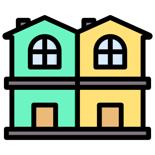 Duplex Generic color lineal-color icon