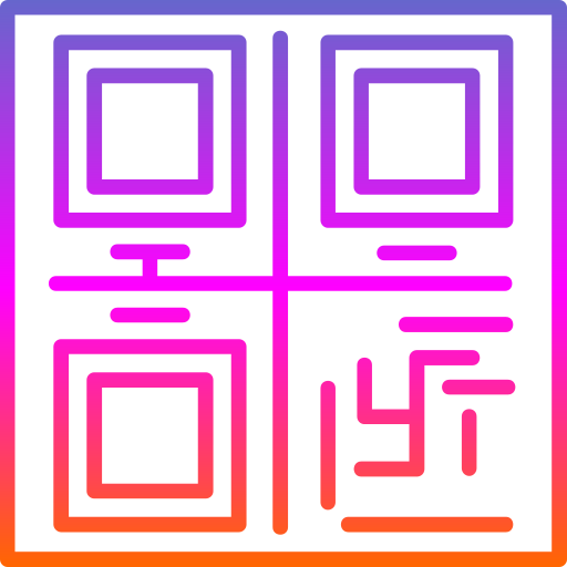 qr-code Generic gradient outline icon