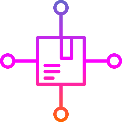 verbinding Generic gradient outline icoon