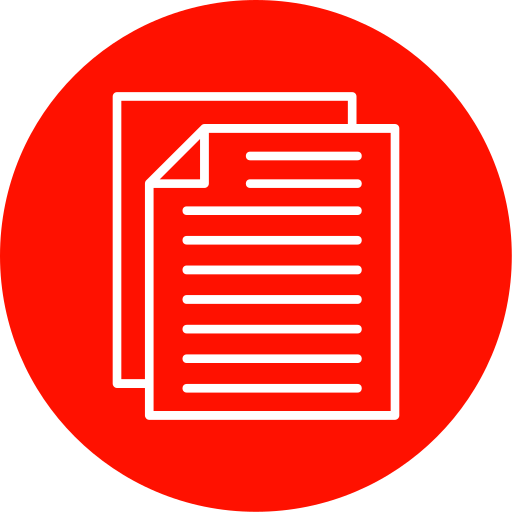 Document Generic color fill icon