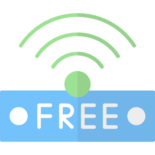 wifi gratuit Generic color fill Icône