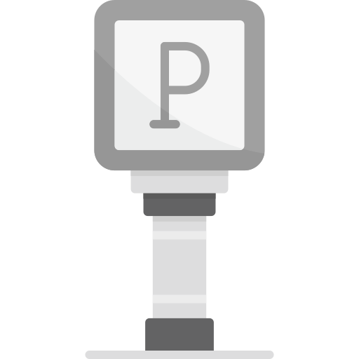 segno di parcheggio Generic color fill icona
