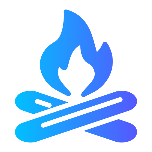 lagerfeuer Generic gradient fill icon