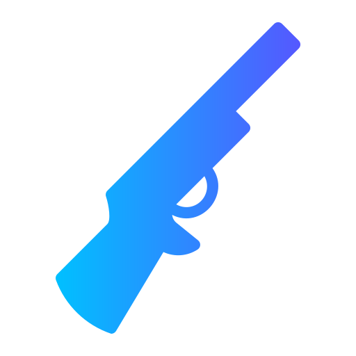 Rifle Generic gradient fill icon