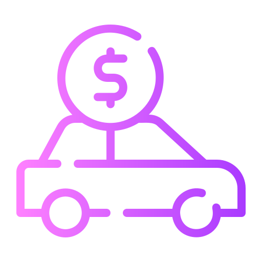 Car Loan Generic gradient outline icon