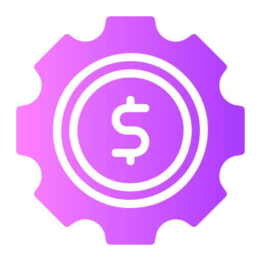 zarządzanie pieniędzmi Generic gradient fill ikona