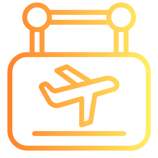 Departure Generic gradient outline icon