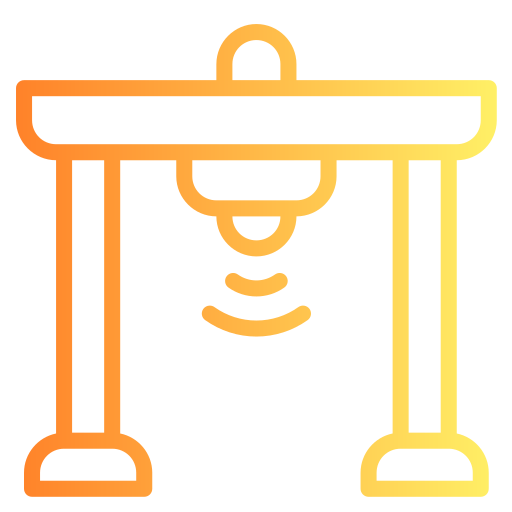 metalldetektor Generic gradient outline icon