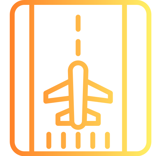 runway Generic gradient outline icon