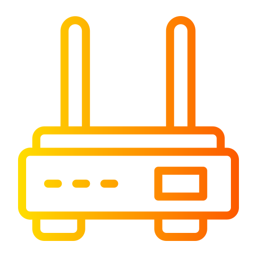 routera Generic gradient outline ikona