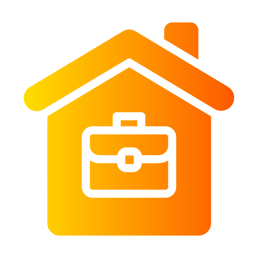 Work from home Generic gradient fill icon