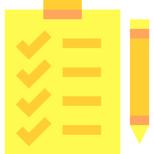 lista de tareas Basic Sheer Flat icono