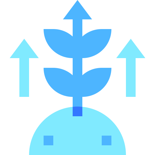 Growth Basic Sheer Flat icon