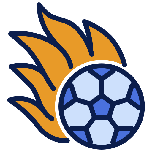 Soccer ball Generic color lineal-color icon