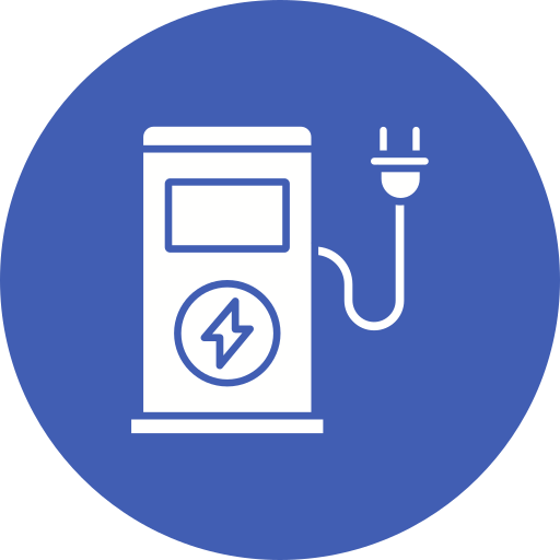 Charging Station Generic color fill icono