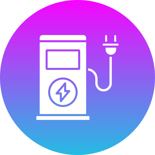 Charging Station Generic gradient fill icono