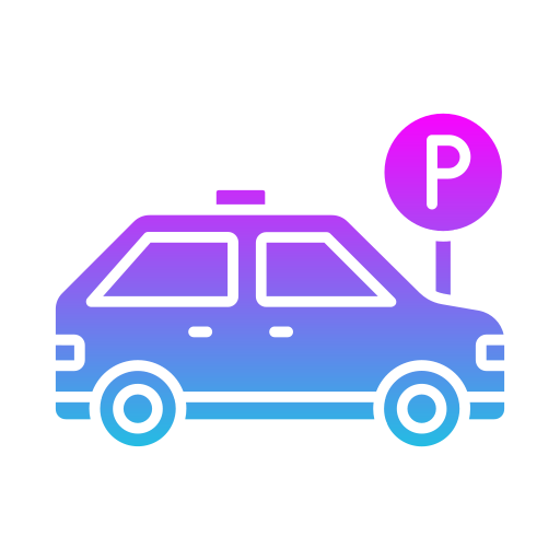 Parking area Generic gradient fill icon