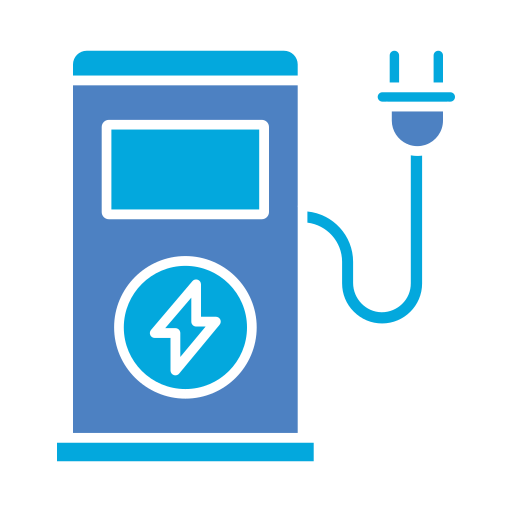 Charging Station Generic color fill icon