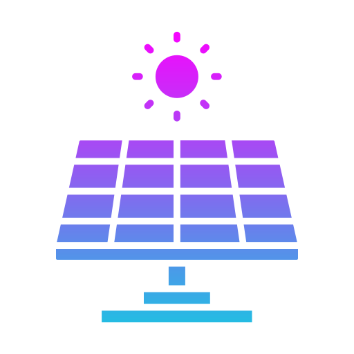 태양 에너지 Generic gradient fill icon