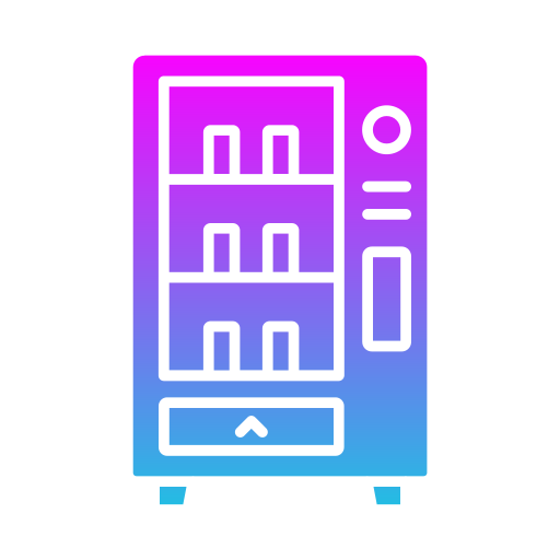 automat do sprzedaży Generic gradient fill ikona