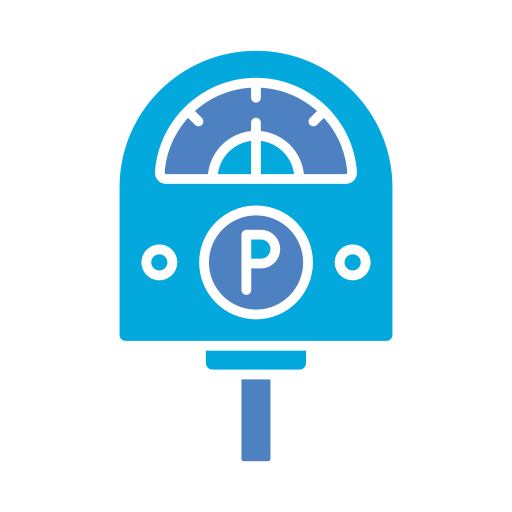 parkometr Generic color fill ikona