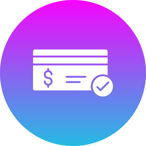 Card payment Generic gradient fill icon