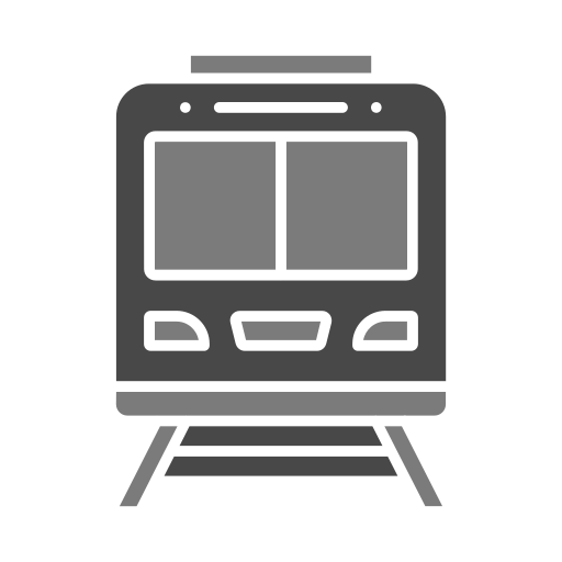 High speed train Generic color fill icon