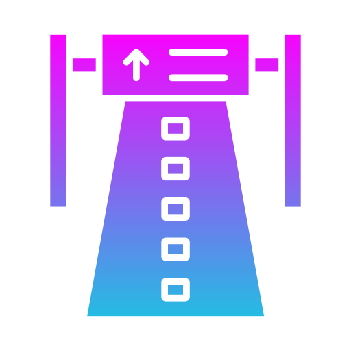 Highway Generic gradient fill icon