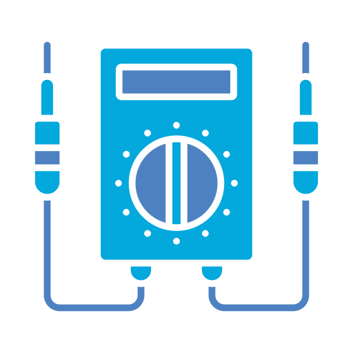 Voltmeter Generic color fill icon