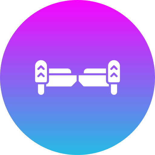 hoverboard Generic gradient fill icono
