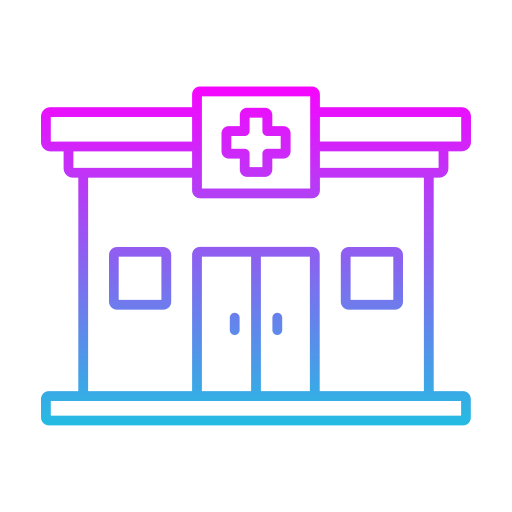 farmacia Generic gradient outline icona