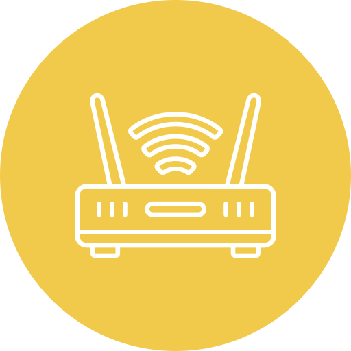 wlan router Generic color fill icon