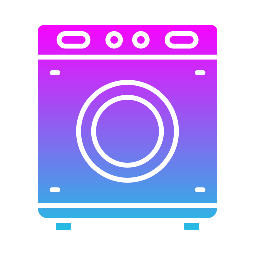 máquina de lavar Generic gradient fill Ícone