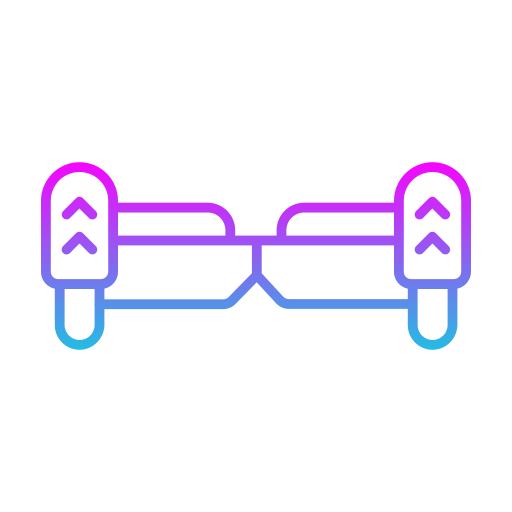 hoverboard Generic gradient outline icoon