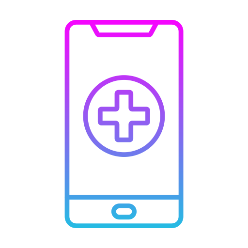 Medical app Generic gradient outline icon